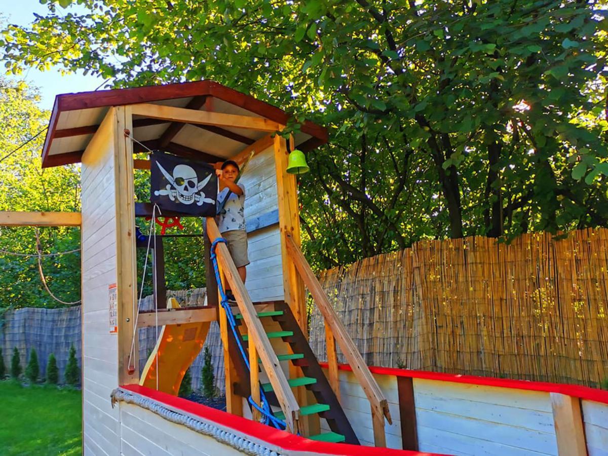 Aloha Glamp - Okragle Domki Przy Rzece - Balia I Sauna - Energylandia Zagornik Bagian luar foto